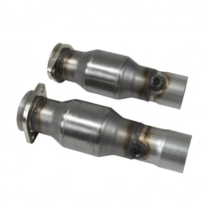 BBK PERFORMANCE 40441 - Mid Pipes w/Converters Short Camaro SS 16-17 image