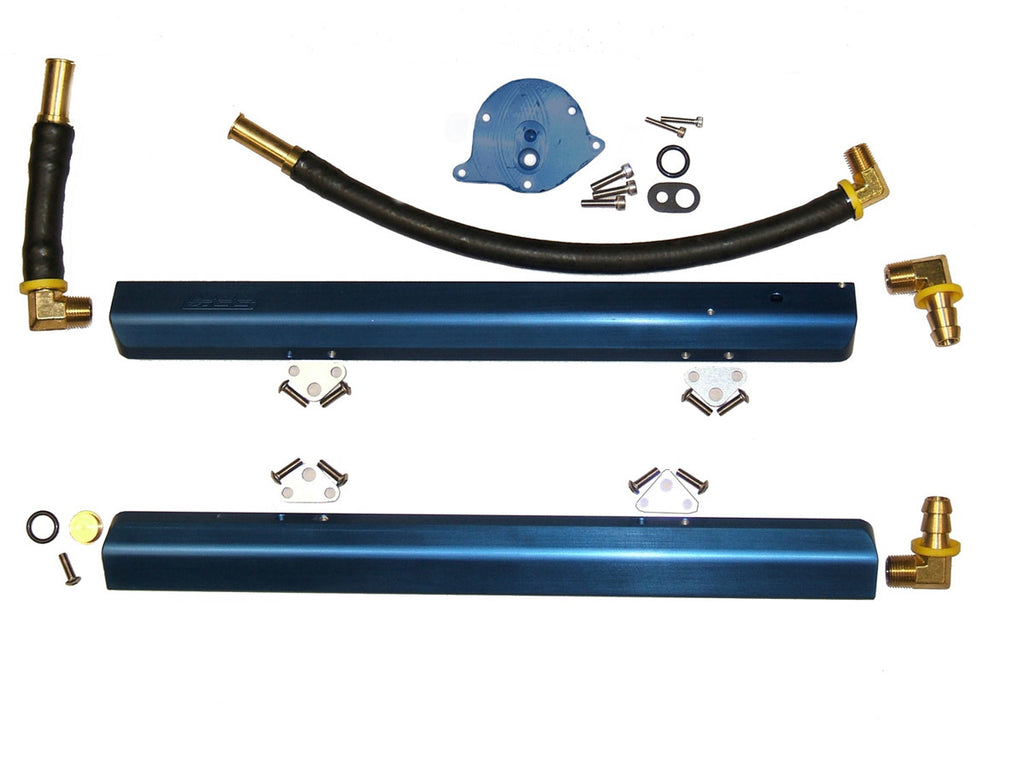 BBK PERFORMANCE 5010 - Hi-Flow Alm. Fuel Rails - 86-93 5.0L Mustang image