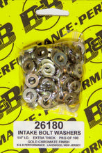 Load image into Gallery viewer, B and B PERFORMANCE PRODUCTS 26180 - H/T Special Washers - 1/4in .540in OD (100) image