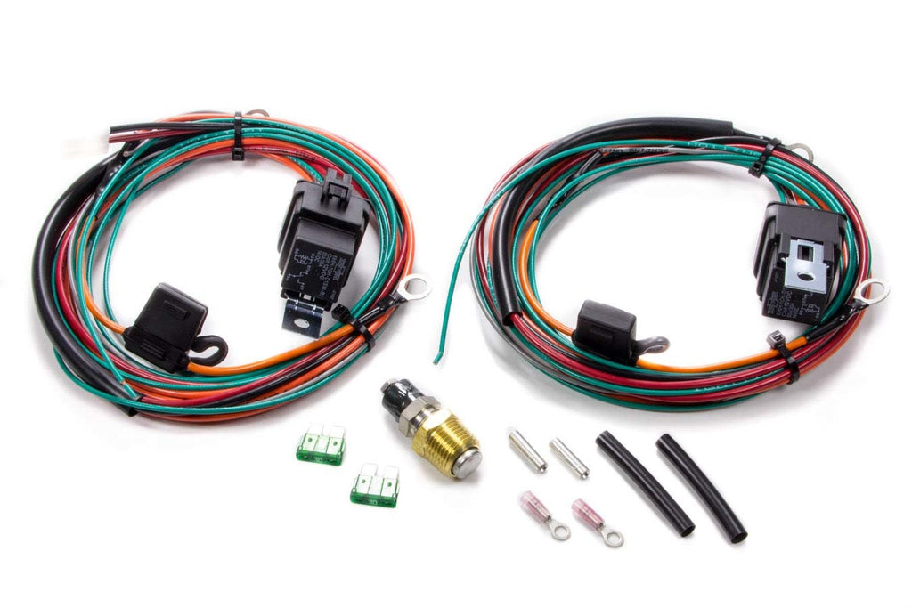 BE-COOL RADIATORS 75117 - Wiring Harness Kit For Dual Fans image