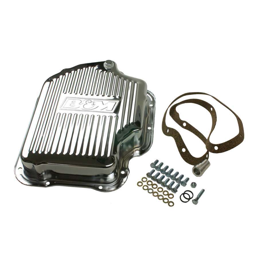 B and M AUTOMOTIVE 20289 - Th400 Deep Pan Chrome Steel image