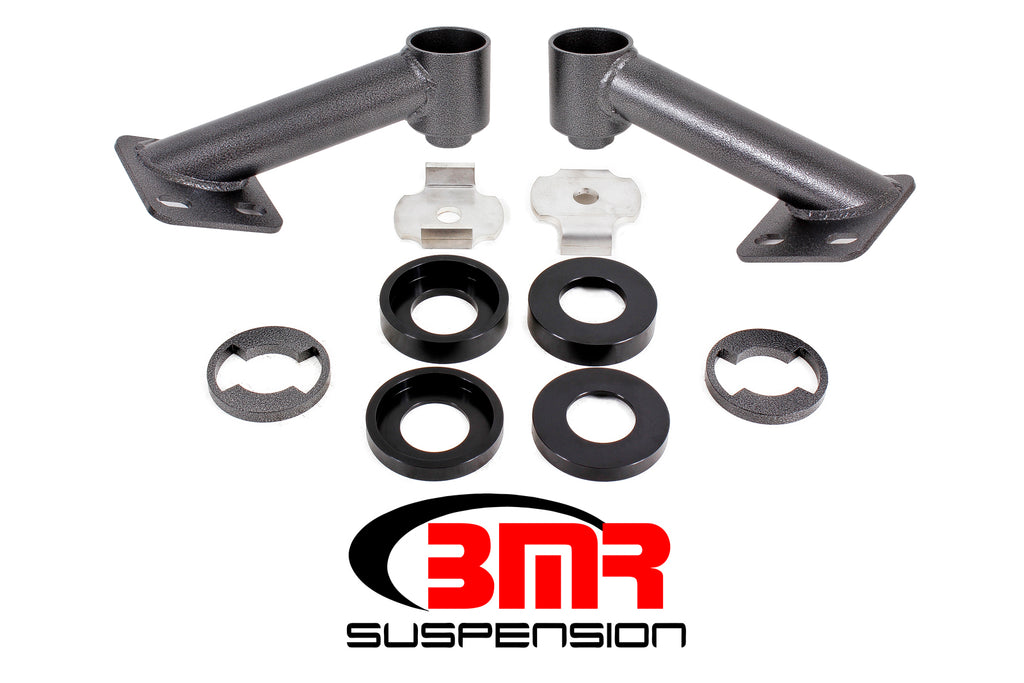 BMR SUSPENSION CB005H - 15-20 Mustang Cradle Bushing Lockout Kit image