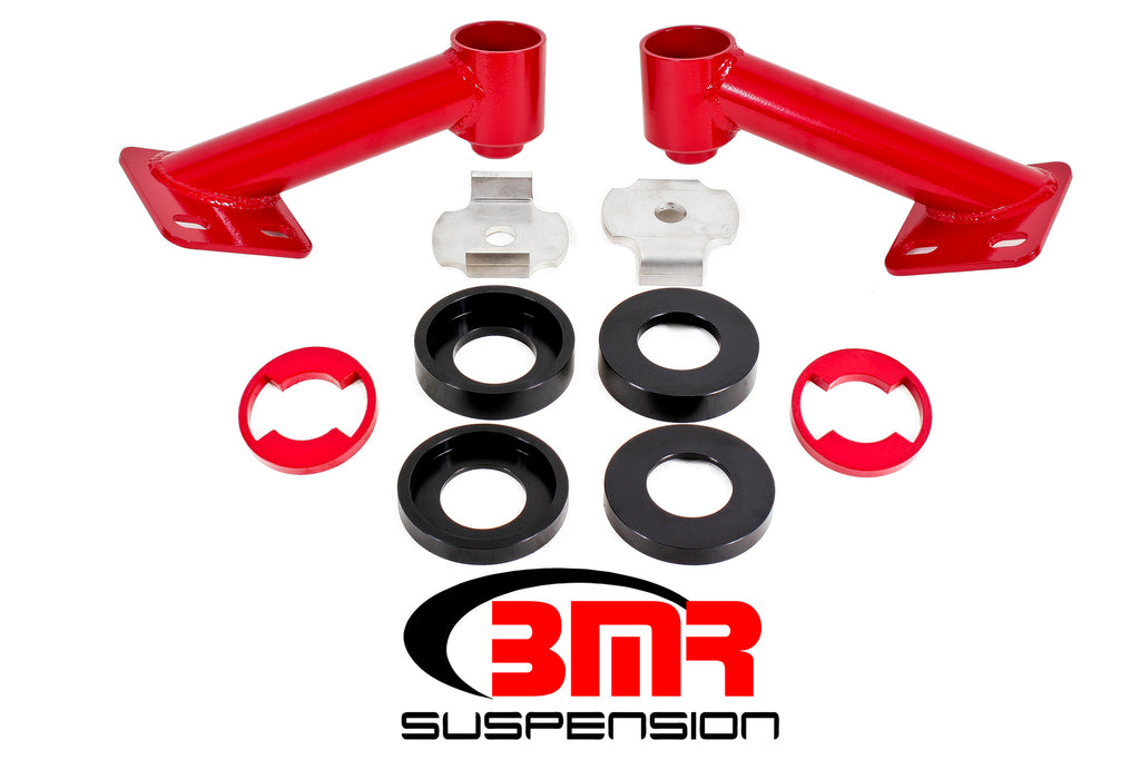 BMR SUSPENSION CB005R - 15-17 Mustang Cradle Bushing Lockout Kit image