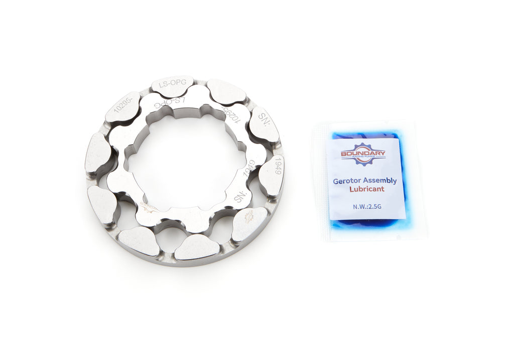 BOUNDARY RACING PUMP LS-10295-OPG - Billet Oil Pump Gear Set GM LS Standard Flow image
