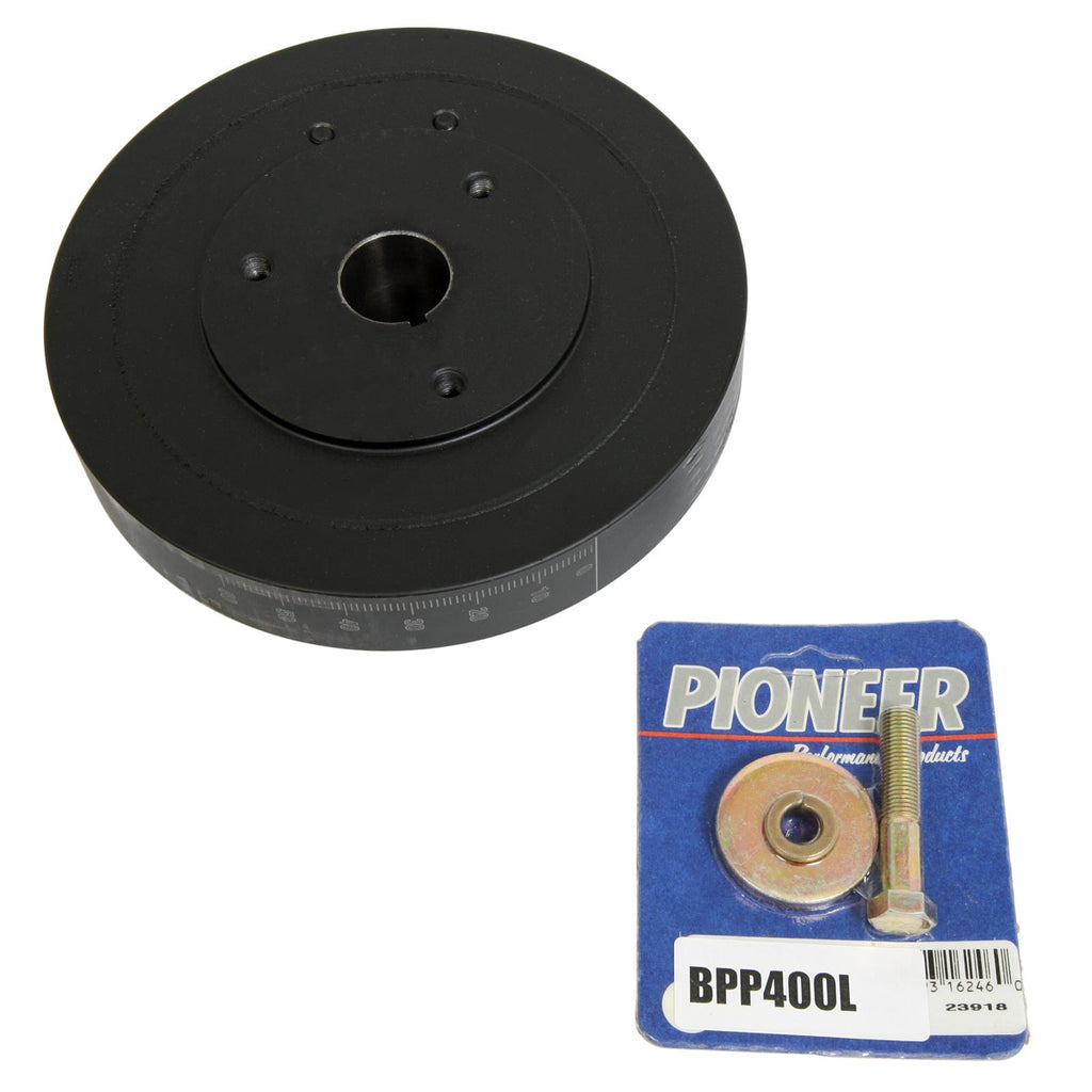 BLUEPRINT ENGINES BPP400L - SBC Balancer 8in OD 400 External Balance image