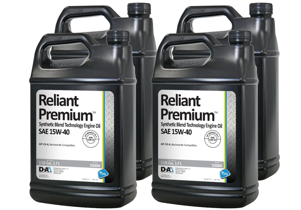 PENNGRADE MOTOR OIL 52004-4 - Reliant Premium 15w40 Case 4 x 1 Gallon Jugs image