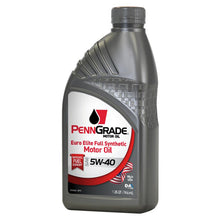 Load image into Gallery viewer, PENNGRADE MOTOR OIL 61366 - PennGrade Euro Elite 5w40 1 Quart image