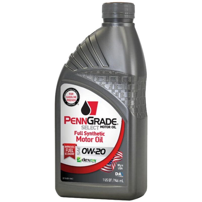 PENNGRADE MOTOR OIL 61526 - PennGrade Select 0w20 1 Quart image