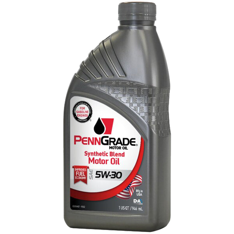 PENNGRADE MOTOR OIL 62726 - PennGrade Syn Blend 5w30 1 Quart image