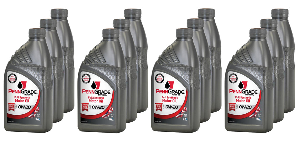 PENNGRADE MOTOR OIL 62816-12 - PennGrade Full Synthetic 0w20 Case 12 x 1 Quart image