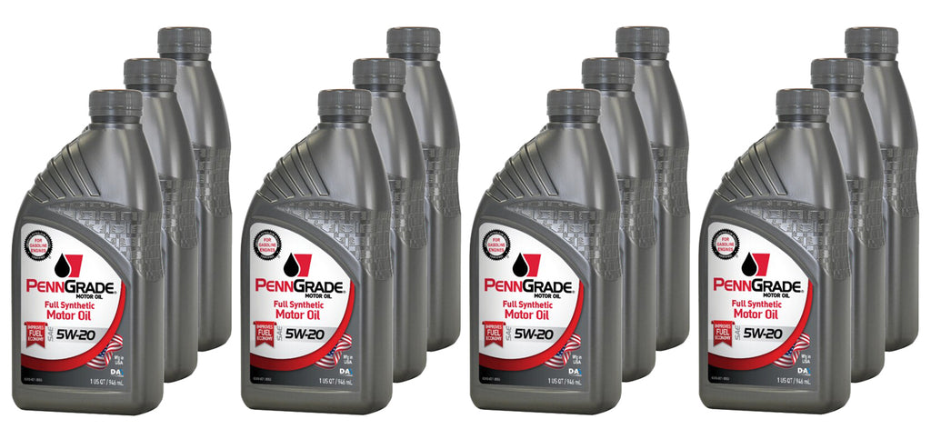 PENNGRADE MOTOR OIL 62826-12 - PennGrade Full Synthetic 5w20 Case 12 x 1 Quart image