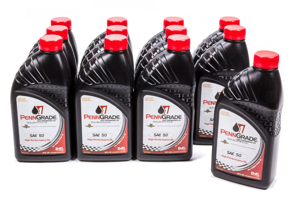 PENNGRADE MOTOR OIL 71156-12 - 50w Racing Oil Cs/12-Qt  image