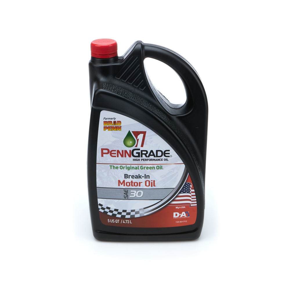 PENNGRADE MOTOR OIL 71200 - 30w Racing Oil 5Qt Bottle image