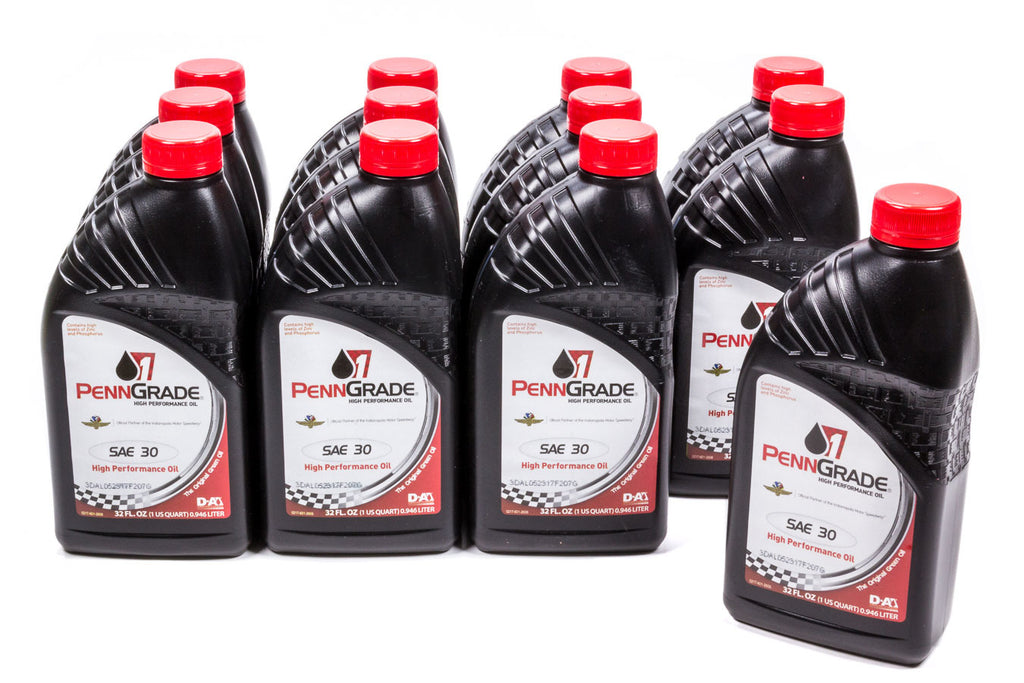 PENNGRADE MOTOR OIL 71396-12 - 30w Racing Oil Cs/12-Qt  image