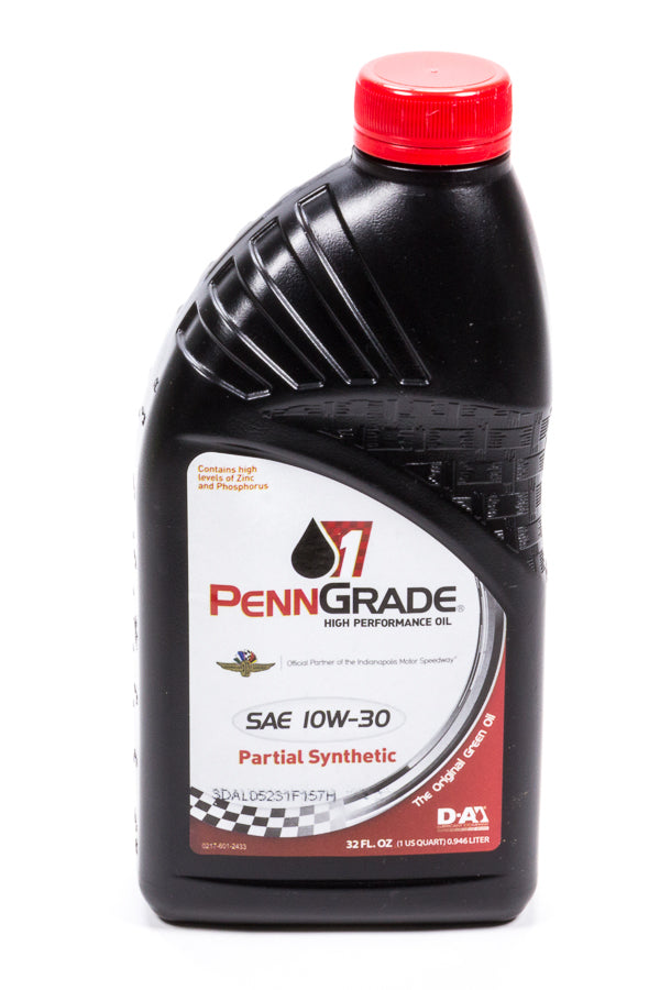 PENNGRADE MOTOR OIL 71506 - 10w30 Racing Oil 1 Qt Partial Synthetic image