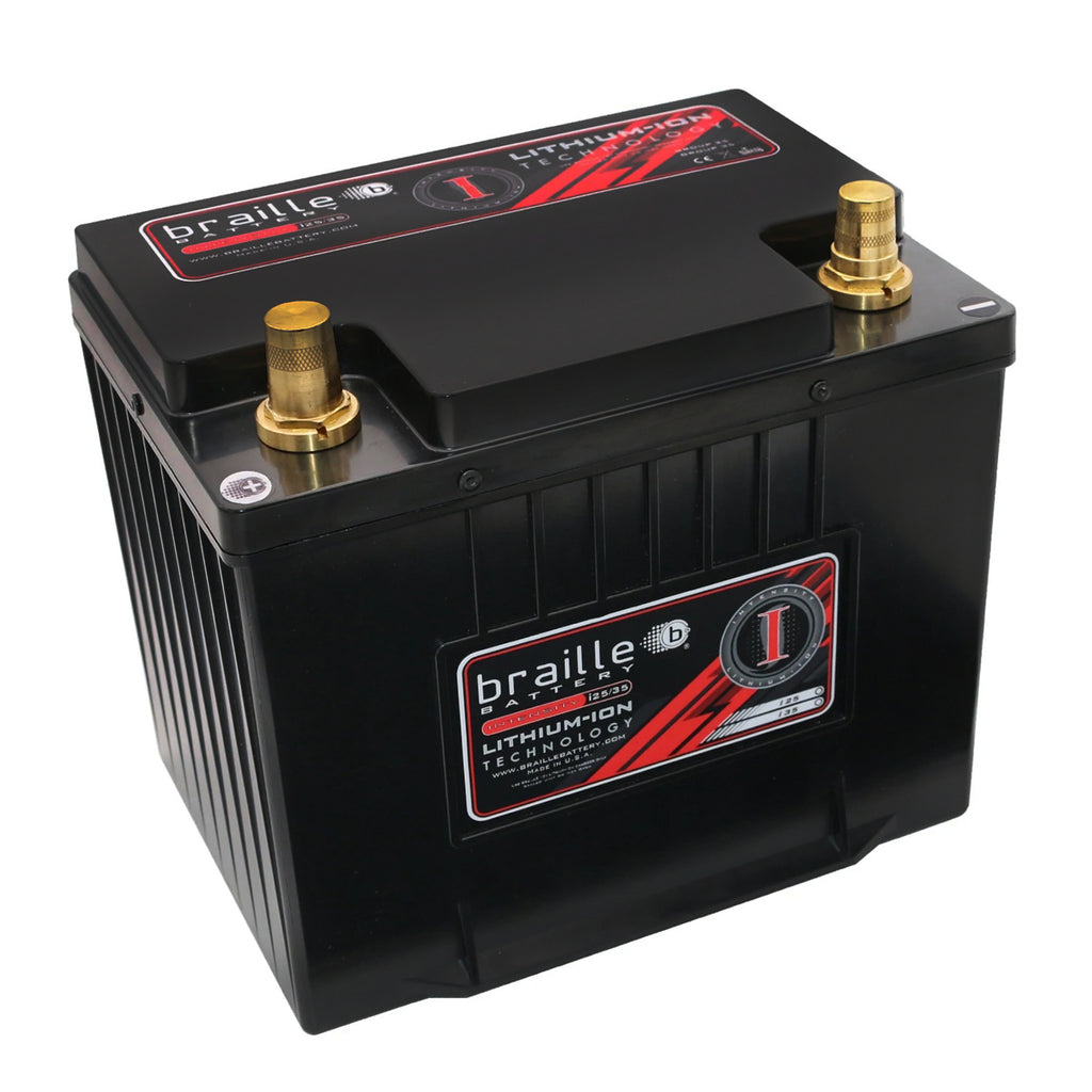 BRAILLE AUTO BATTERY I25X - Lithium Intensity Lwt 12 Volt Battery image