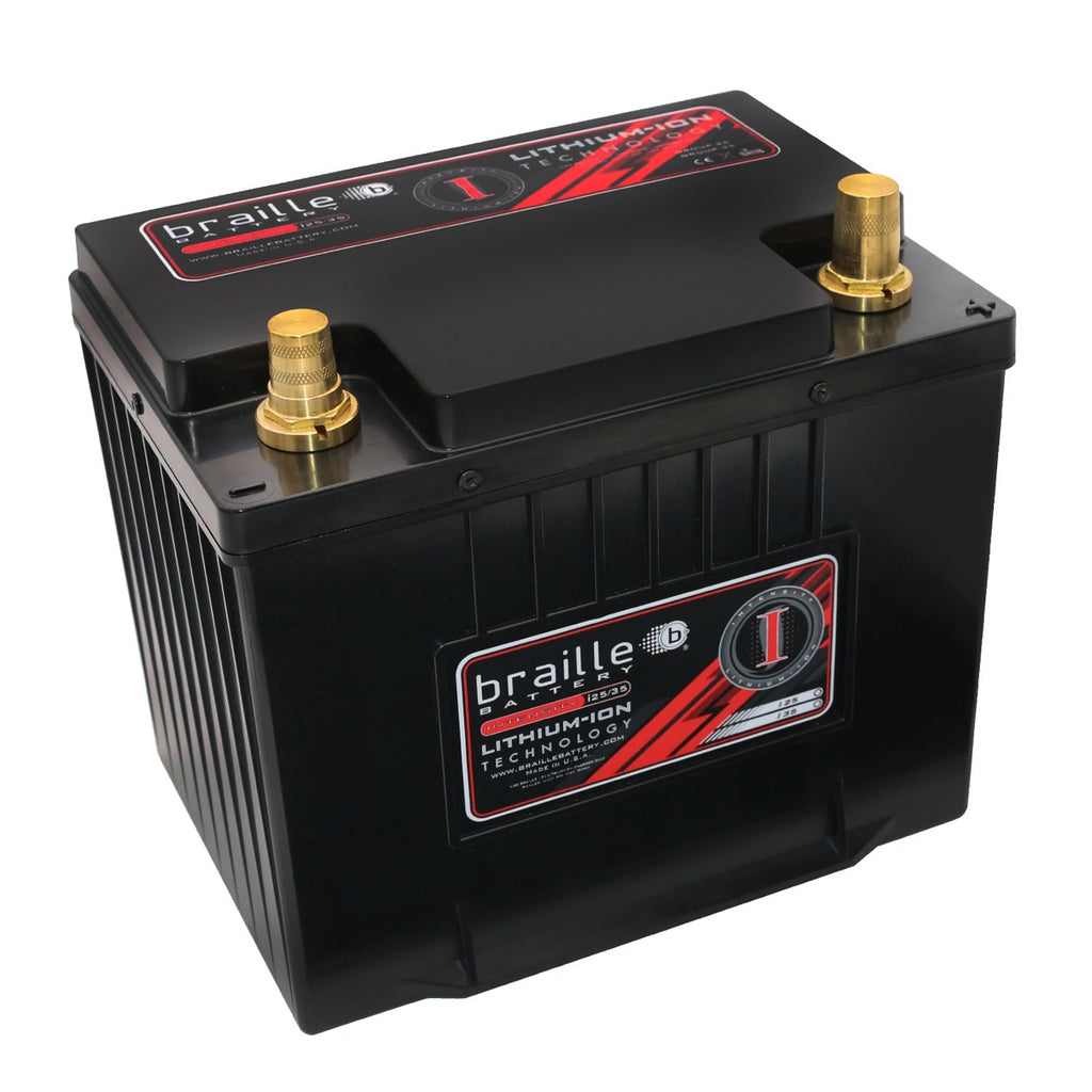 BRAILLE AUTO BATTERY I35X - Lithium Intensity Lwt 12 Volt Battery image