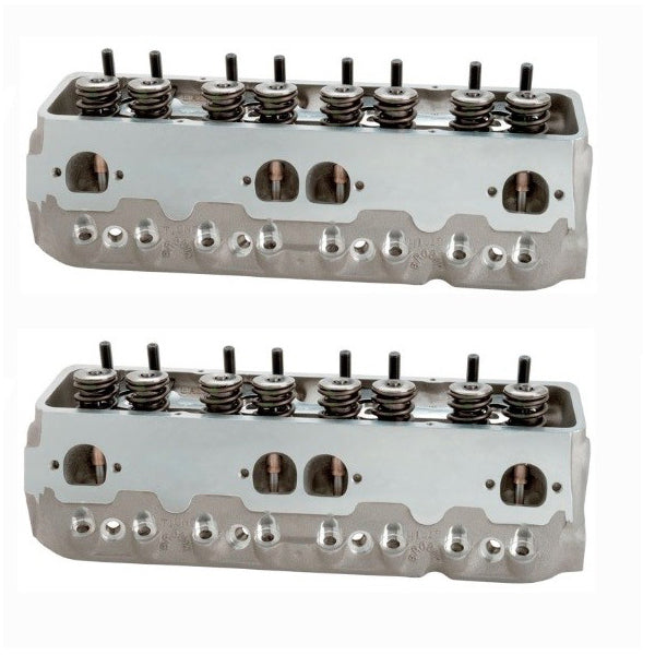 BRODIX 1008104 - SBC 227cc Track 1 KC CNC Ported Heads 2.08/1.60 image