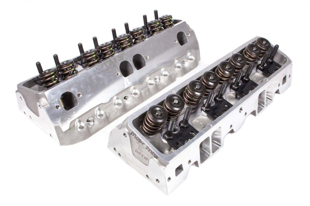 BRODIX 1321001 - SBC 225cc D/S Heads 68cc 2.08/1.60 Assembled image
