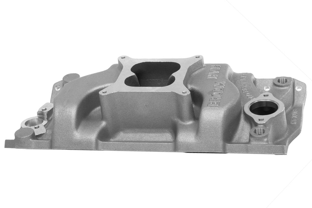 BRODIX HV1016 - SBC High Velocity Intake Manifold - 4150 Dual Pln image