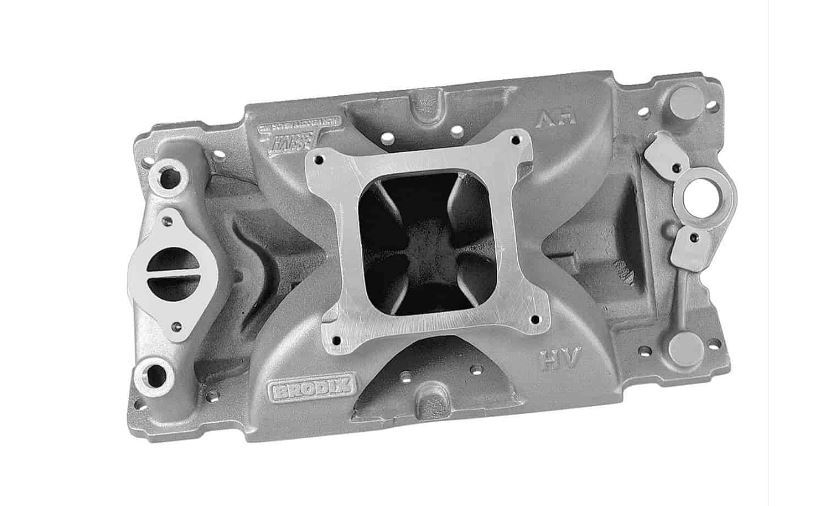 BRODIX HV1300 - SBC HV Intake Manifold w/4150 Flange image