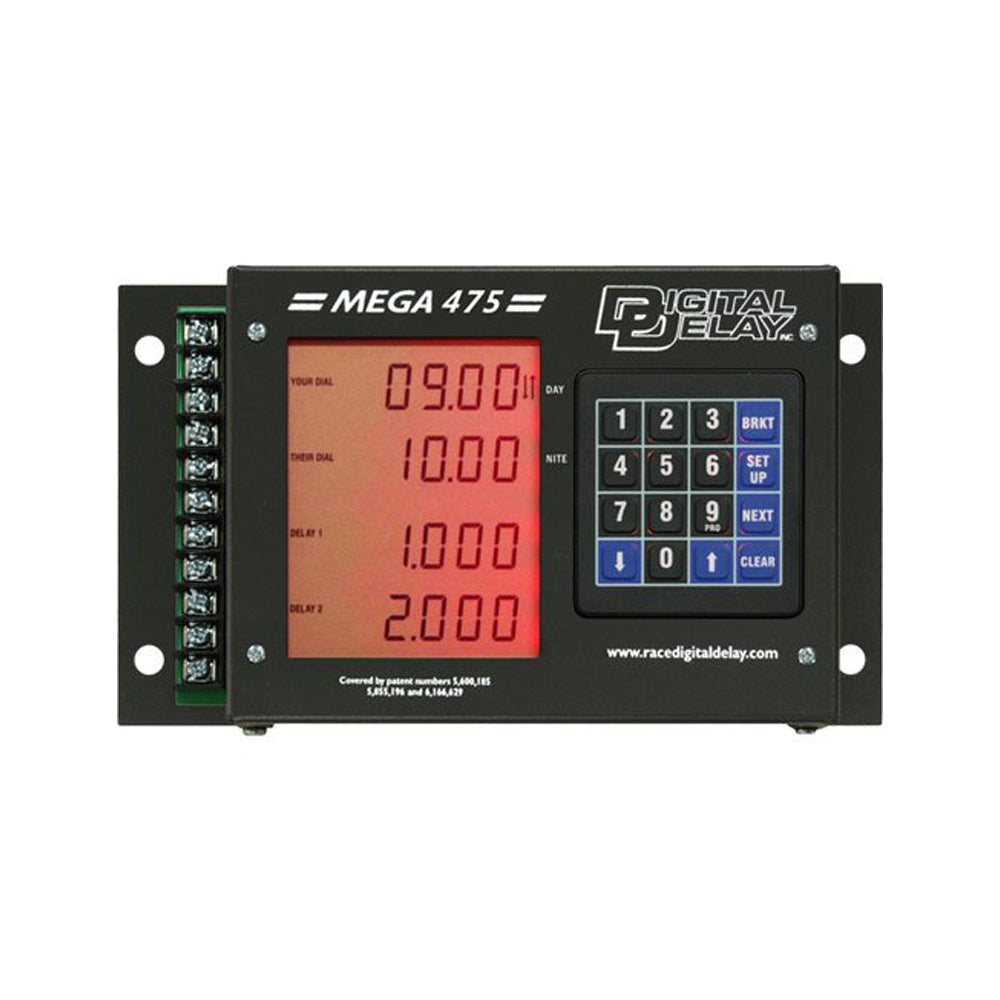 BIONDO RACING PRODUCTS DDI-1095-BR - MEGA 475 Delay Box wo/ Dial Board - Black/Red image