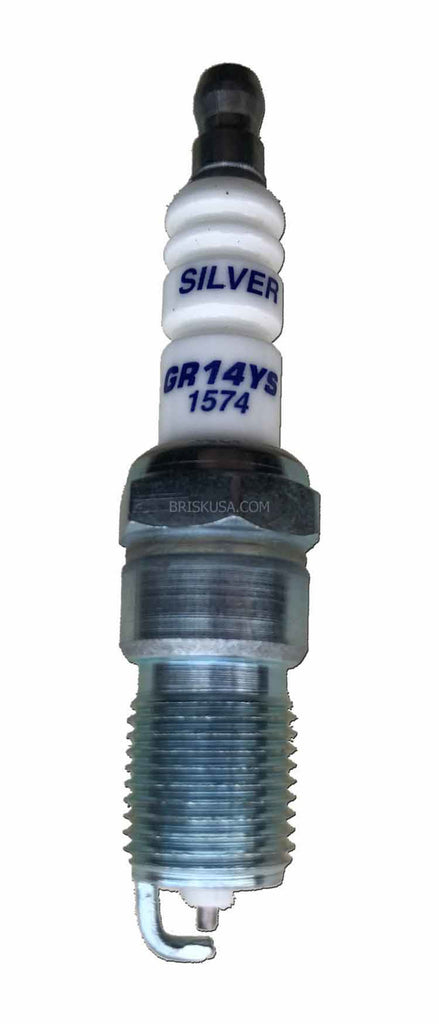 BRISK RACING SPARK PLUGS GR14YS - Spark Plug Silver Racing  image