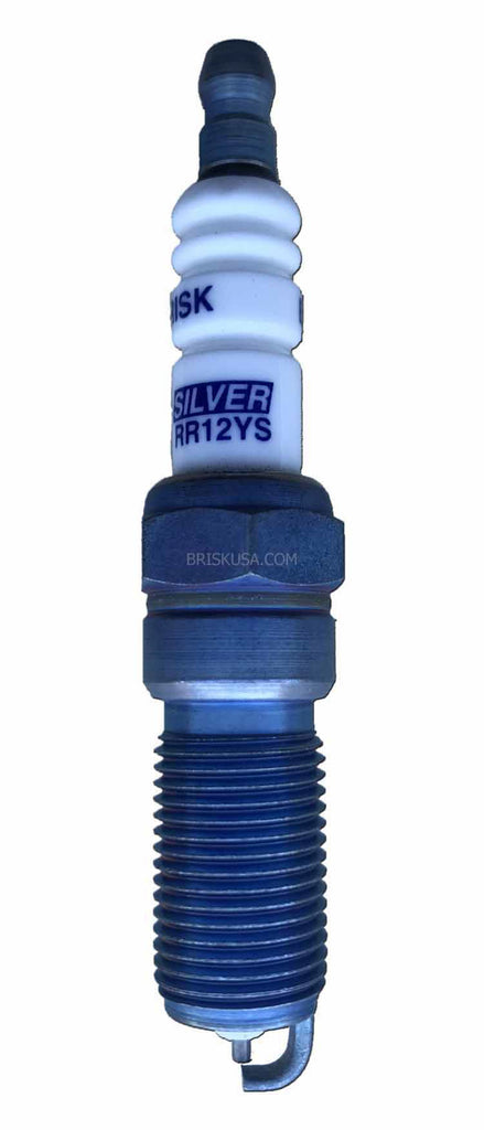 BRISK RACING SPARK PLUGS RR12YS - Spark Plug Silver Racing  image