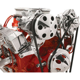 BILLET SPECIALTIES 10221 - A/C Brkt. SBC Pass. Side Hi Mount image