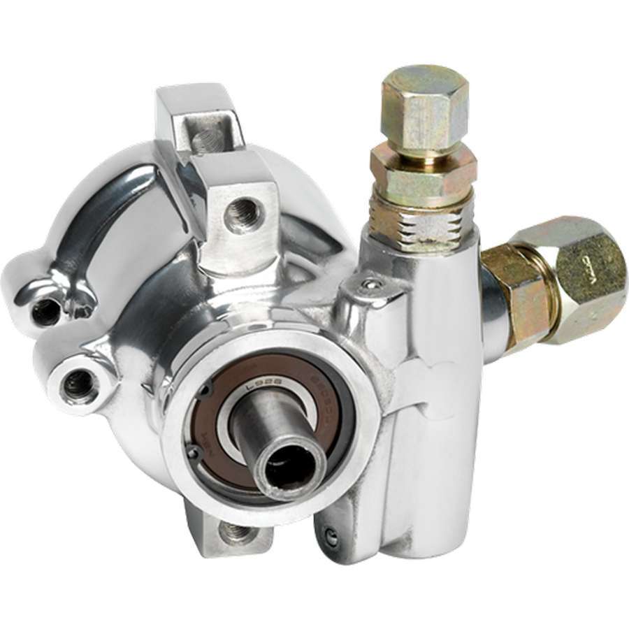 BILLET SPECIALTIES 12025 - Remote Power Steering Pump Polished image