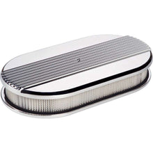 Load image into Gallery viewer, BILLET SPECIALTIES 15640 - Large Ribbed Oval Air Cleaner image