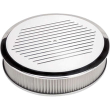 Load image into Gallery viewer, BILLET SPECIALTIES 15820 - Air Cleaner 14in Round Ball Milled Polished image