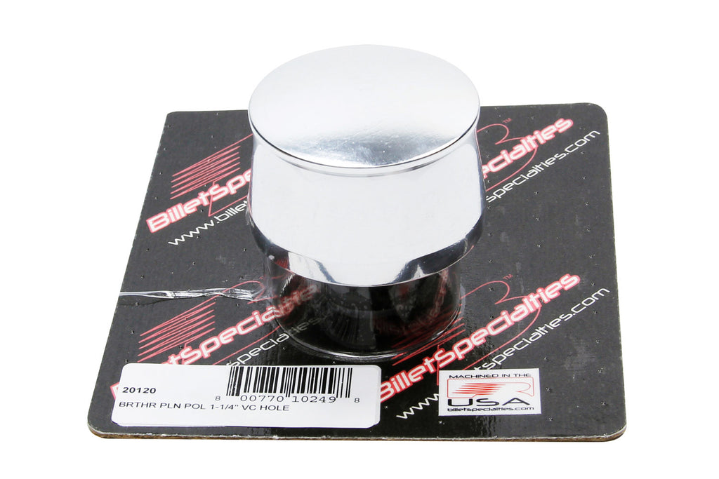 BILLET SPECIALTIES 20120 - Polished Breather Plain image