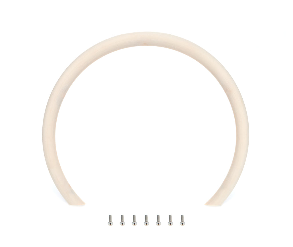 BILLET SPECIALTIES 28700 - Steering Wheel Half Wrap 14in D-Shape No Leather image