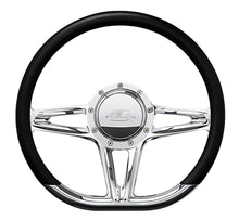 Load image into Gallery viewer, BILLET SPECIALTIES 29441 - Steering Wheel 14in D-Shape Victory Polished image