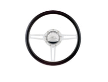 Load image into Gallery viewer, BILLET SPECIALTIES 30137 - Steering Wheel 1/2 Wrap 14in Split Spoke image