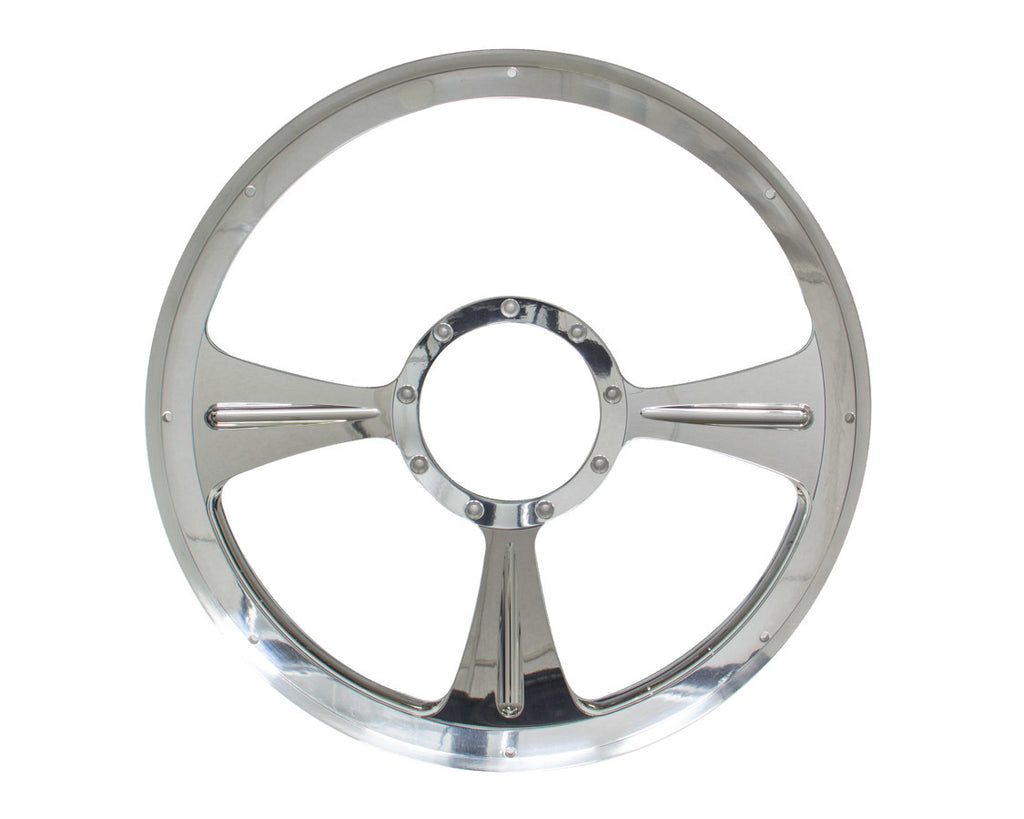 BILLET SPECIALTIES 30935 - GTX01 Half Wrap Steering Wheel image