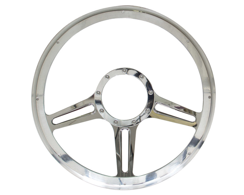 BILLET SPECIALTIES 30973 - 14in Speedway Steering Wheel Half Wrap image