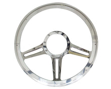 Load image into Gallery viewer, BILLET SPECIALTIES 30973 - 14in Speedway Steering Wheel Half Wrap image
