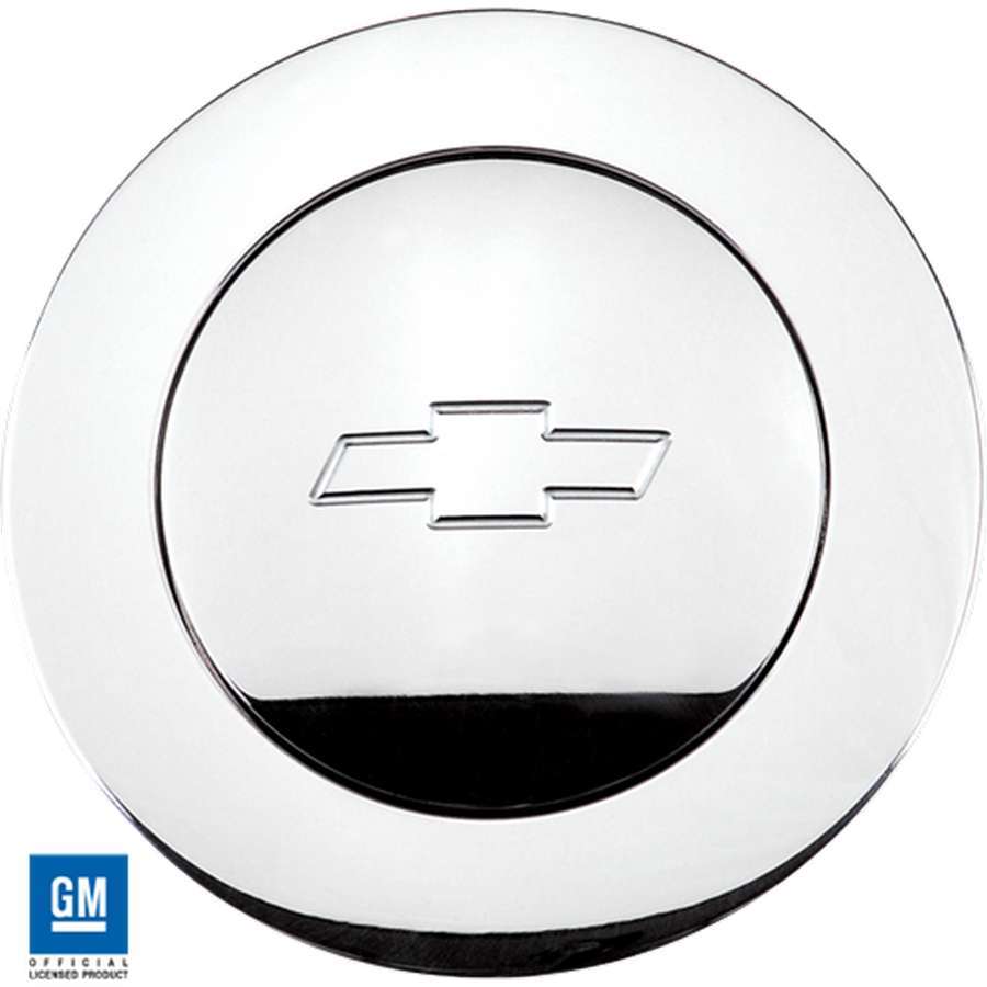 BILLET SPECIALTIES 32325 - Bowtie Logo Large Horn Button image