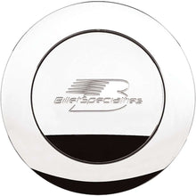 Load image into Gallery viewer, BILLET SPECIALTIES 32625 - Polished Horn Button Lg. Billet Logo image
