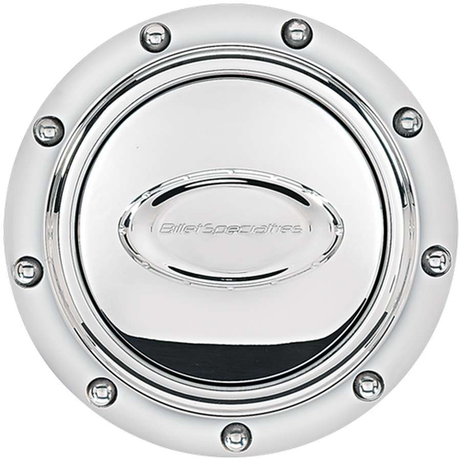 BILLET SPECIALTIES 32710 - Horn Button Riveted Polished Logo image