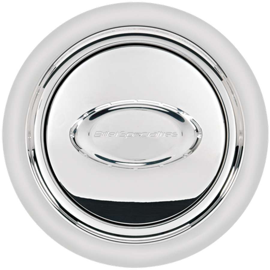 BILLET SPECIALTIES 32720 - Horn Button Smooth Polished Logo image