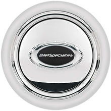 Load image into Gallery viewer, BILLET SPECIALTIES 32725 - Horn Button Smooth Polished w/Black Logo image