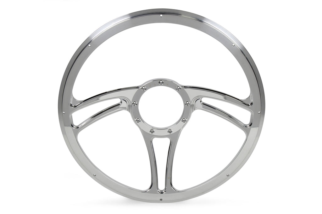 BILLET SPECIALTIES 34005 - Steering Wheel Half Wrap 15.5in BLVD 05 image