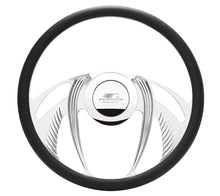 Load image into Gallery viewer, BILLET SPECIALTIES 34055 - Steering Wheel Half Wrap 15.5in Psycho image