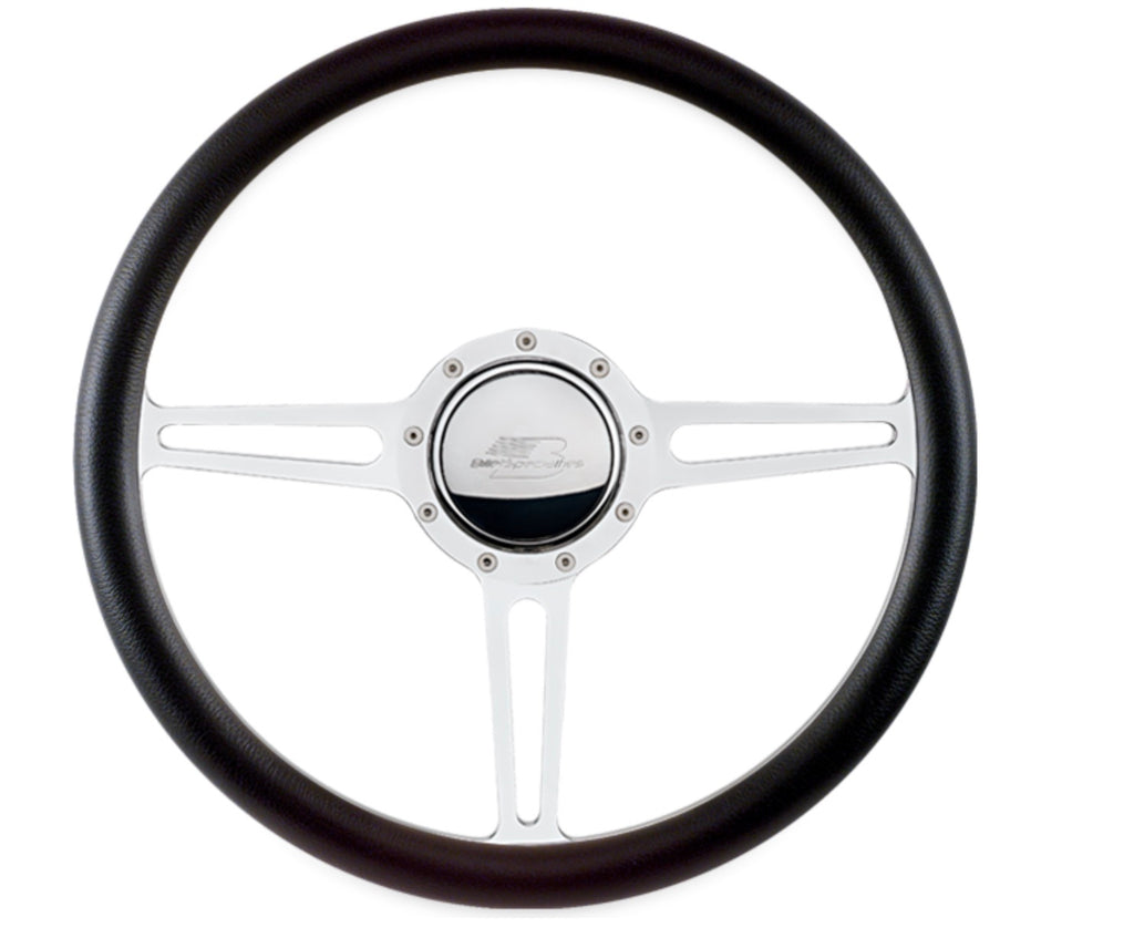 BILLET SPECIALTIES 34137 - Steering Wheel 15.5in Split Spoke image