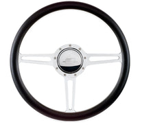 Load image into Gallery viewer, BILLET SPECIALTIES 34137 - Steering Wheel 15.5in Split Spoke image