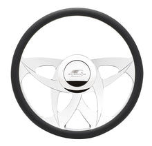 Load image into Gallery viewer, BILLET SPECIALTIES 34152 - Steering Wheel Half Wrap 15.5in Twinspin image