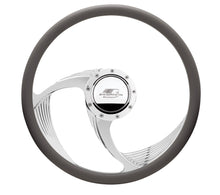 Load image into Gallery viewer, BILLET SPECIALTIES 34165 - Steering Wheel Half Wrap 15.5in Spyder image